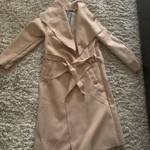 Boohoo Fall Belted Coat